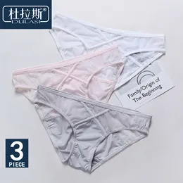 Vrouwen Ondergoed Ademend Netto Garen Sexy Slipje 3 stks veel Katoenen Slips voor Meisjes Lage Taille Dame Naadloze Sexy Panty DULASI235M