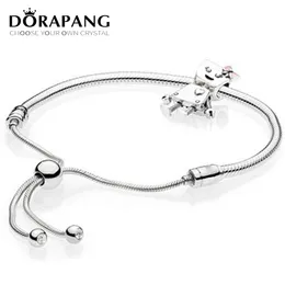 Dorapang 100% Sterling Silver Brand New 1: 1 Passion Charm Robot Z Zestawem Bransoletki Na 2018 SHING Oryginalny Design Prezent dla kobiet