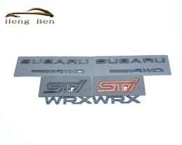 HB 3D Excellent Smooth Glossy Metal Badge STI Emblem Badge Sticker for Subaru STI WRX Car Styling Accessories