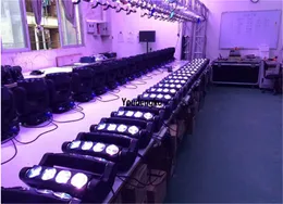 12個8×10Wの移動ヘッドスパイダーLED DMXビーム移動ヘッドRGBW 4 IN1 LED DJスパイダーライト
