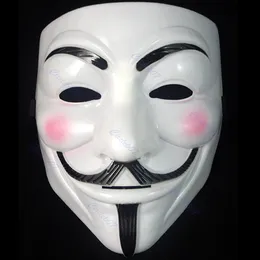 2000 adet V Maske Vendetta Anonim Için Masquerade Maskeleri Sevgililer Top Parti Dekorasyon Tam Yüz Cadılar Bayramı Süper Korkunç Parti Maskesi