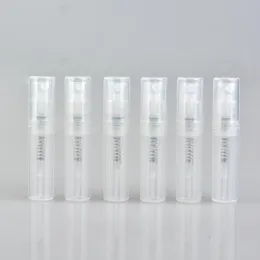 2ml Mini Plastic Perfume Spray Bottle Travel Portable Cute Perfume Mouthwash Atomizer Free Shipping LX3028