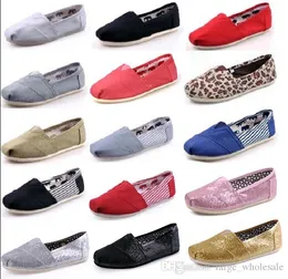 Women loafers Casual tom shoes for Men Sneakers Canvas Sneakers Spring summer slip on loafers shoes Espadrilles Unisex Zapatos de mujer Flats tennis shoes big size 45