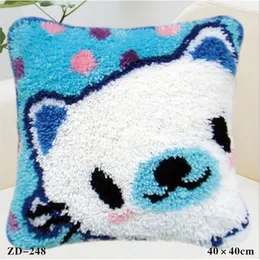 Soft Square Pillow Case Cushion Cover For Home Sofa Car Decor Christmas Decoration Diy Festival Gifts Handicrafts Latch Hook Rug Kits