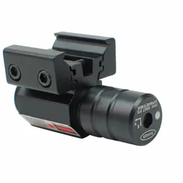 Red Dot Laser Sikte för Pistol Juster 11mm20mm Picatinny Rail För Jakt 50-100 meter Räckvidd 635-655nm