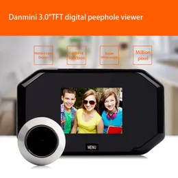 Freeshipping 3.0 "Viewer HD LCD Viewer Digital Peephole Viewer Camera 2.0mp Profesjonalny kolorowy ekran wideo Rejestrator wideo Night Vision