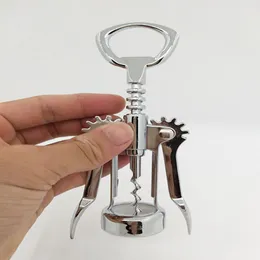 Professional Stainless Steel Wine Bottle Opener Handle Pressure Corkscrew Red Wine Opener Kitchen Accessory