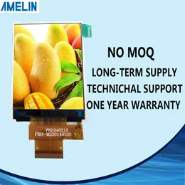 AML240V30016-A 2.4 polegada 240 * 320 TFT LCD TN módulo de exibição com tela de interface MCU e ILI9341V IC painel