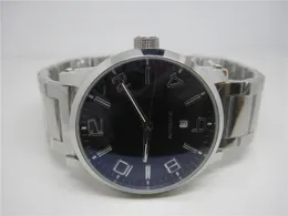 Gorąca sprzedaż męski zegarek mechaniczny zegarek automatyczny pasek ze stali nierdzewnej przezroczyste szkło z powrotem MB08
