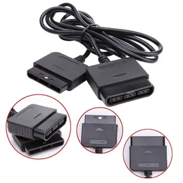 1.8m Gamepad Game Controller Extension Cable Cord for Playstation 2 PS1 PS2 Console Black DHL FEDEX EMS FREE SHIP