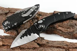 High End Stitch Auto Tactical Folding Knife D2 Satin Blade T6061 Алюминиевая ручка Открытый EDC Карманные ножи