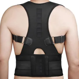 Magnetisk Therapy Corrector Brace Shoulder Back Support Belt för män Kvinnor Braces Stödjer Belt Shoulder Poolure Gratis frakt