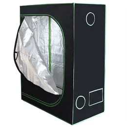 Grow Lights Tent Reflective Mylar Waterproof tentage with Obeservation Window and Floor Tray for Indoor Flowers Growing