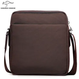 Kangaroo Kingdom Luxury Mens Oxford Crossbody Bag Casual