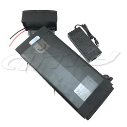 5PCS / LOT 48V 15AH E-BICE LITHIUM ION Batteripack 13S 48V Uppladdningsbart elektrisk cykelbatteri 18650 1000W med USB + 2A laddare