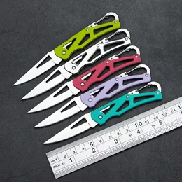 Kostenloser Versand Falten Taschenmesser Mini Tragbare Edelstahl Camping Messer EDC Schlüsselanhänger Messer Günstige Geschenk Messer