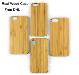 Cell Phone Wood Case Shockproof For iPhone X 6 6s 7 8 plus 5 Case Wooden Bamboo Mobile Phone Cases For Samsung Galaxy S9 S8 S10 Note 8 Cover