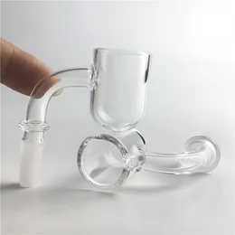 25mm XL 3mm Grosso Quartz Banger Cabeça De Foguete Prego com Top Plano Redondo Inferior Domeless Unhas com 10mm 14mm para Tubulações de Água de vidro