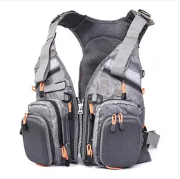 Blusea Mesh Fly Fishing Safety Vest Breathable Backpack Fishing Vest Fast Drying Floating Superior Bearing Life Safety Vests