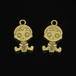 39pcs Zinc Alloy Charms Antique Bronze Latch Boy Charms для ювелирных изделий изготовления ручной работы 24*13 мм