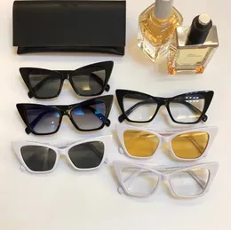 Nowa najwyższej jakości SL244 Męskie okulary przeciwsłoneczne Męskie okulary przeciwsłoneczne Kobiety okulary przeciwsłoneczne Styl mody chroni oczy Gafas de sol lunettes de soleil