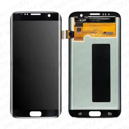 LCD-skärm Display Digitizer Assembly Ersättningsdelar för Samsung Galaxy S7 Edge Amoled G935 G935A G935