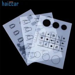 Beand New HAICAR 1PC Silicone Workspace Stamping Plate Washable Mat Table Transfer Tools For Nail Art Manicure Tool Pretty