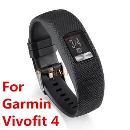 Ny ankomst 10 Färgersättning Smart handledsgummiband klockband Silikonrem för Garmin Vivofit 4 Vivofit4 Armband
