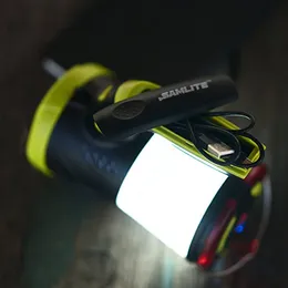 Lanterna recarregável lanterna LED, cabo de carregamento USB incluído, super brilhante 4 em 1 Lanterna recarregável portátil LED, luz da tocha, grande para hikin