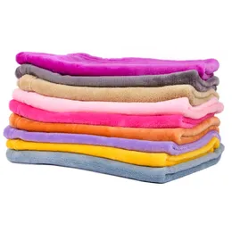 Hot 3 Specifikationer Candy Color Pet Coral Wool Blanket Super Mjukt Varm Bomull Handduk Pet Blanket Mat