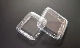 TPU Full Cover Case dla Apple Watch Series 6 SE 2 3 4 5 38mm 42mm 40mm 44mm Crystal Clear TPU Miękka pokrywa 1200 sztuk / partia