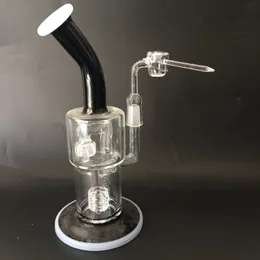 Fumo Dogo all'ingrosso 100% vero quarzo maschio femmina discesa con chiodo Banger e tappo in carb Dabber per pipa ad acqua Bong in vetro