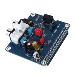 Freeshipping PIFI Digi DAC+HIFI Audio Sound Card Module I2S interface for Raspberry pi 3 2 Model B B+Digital Audio Card Pinboard V2.0 SC08