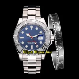 Economico Nuovo 116622 quadrante blu asiatico 2813 orologio automatico da uomo con rotazione bidirezionale lunetta cinturino in acciaio inossidabile 316L con bracciale Wathes Suit