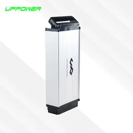 US EU No Tax Aluminum alloy case Electric Bike Rear Rack Battery 48V 10Ah Lithium Battery 500W eBike li-ion battery pack+Charger