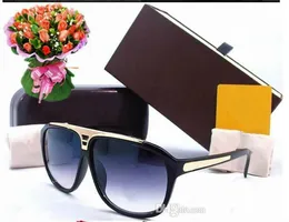 2018High Quality Brand Sun glasses mens Fashion Evidence Sunglasses Designer Glasses Eyewear For mens Womens Sun glasses 4 color