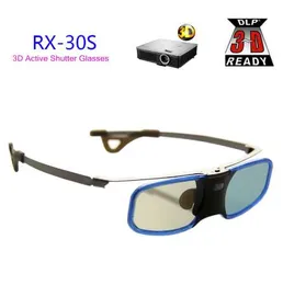 Kostenloser Versand!!3D DLP Projektor TV Aluminium Aktive Shutter Brille mit Clip für Myope Für BenQ Optoma Acer LG