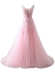 2020 새로운 저렴한 주식 핑크 레드 이브닝 드레스 아플리케 파란색 정장 댄스 파티 파티 연예인 드레스 QC1153