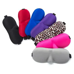 Free Shipping 7 Colors 3D Eye Mask Travel Sleep Rest Eye Shade Cover Shade Sleeping Eye Mask