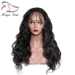 Evermagic Long Lace Front Human Hair Wigs With Baby Hair Pre-Plucked Hairline Brazilian Remy Body Wave Full Lace Human Hair Paryk för kvinnor