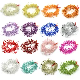 All'ingrosso-5 metri 8 + 3mm lenza artificiale perle perline catena ghirlanda fiori fai da te decorazione della festa nuziale fornitura di prodotti