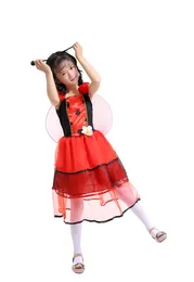 Children Clothing Girls Pretty Ladybird Fairy Play Clothes Princess ...