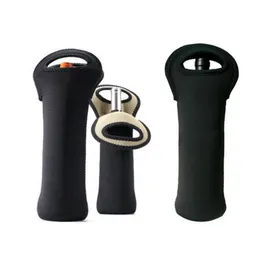 New Beer Wine Glass Single Neoprene Bottle Cooler Sleeves Holder Cover Bag Water Bottle 750ml LX3405