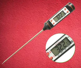 Ny Ankomst Digital Matlagning Oljetermometer Mat Probe Kött Kök BBQ Valbar Termometer TP101 Gratis frakt