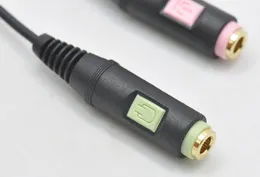 Headphone Connector Adapter: Dual Female To