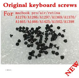 New Laptop Black Keyboard Screws For Macbook Pro Air Retina A1278 A1286 A1297 A1369 A1370 A1465 A1466 A1398 A1425 A1502