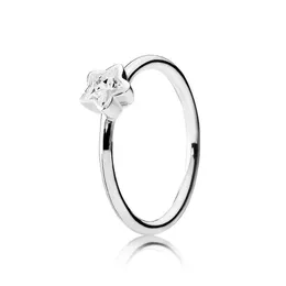 Fahmi 100% 925 Sterling Silver 1: 1 Original Authentic Charm 190977cz Temperament Mode Glamour Retro Ring Bröllop Kvinnor Smycken