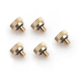 5pcs 1-section Brass Misting Nozzles for Cooling System 0.031" (0.8mm) 10/24