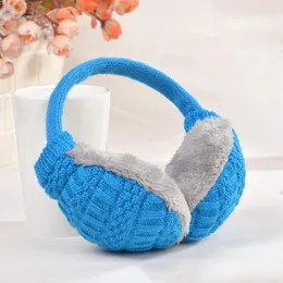 Muffs orelha muffs venda superior inverno capa de orelha feminino quente malha earmuffs aquecedores feminino meninas de pelúcia earlap mais quente bandana acessórios para