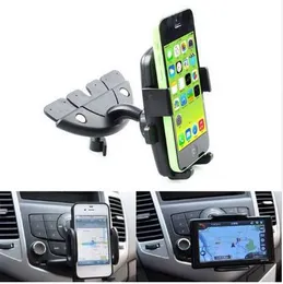 Bil Auto Slot 360 CD Holding Mobiltelefon Ny mode GPS Cradle Mount Mobile Hot Stand